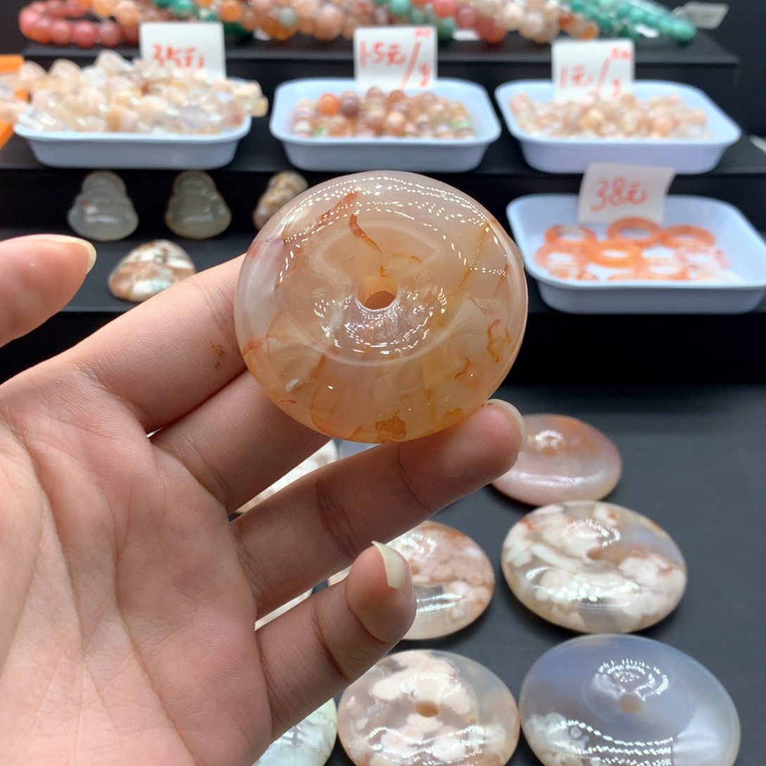 【闪购商品】手镯玛瑙/玉髓未镶嵌〖**子