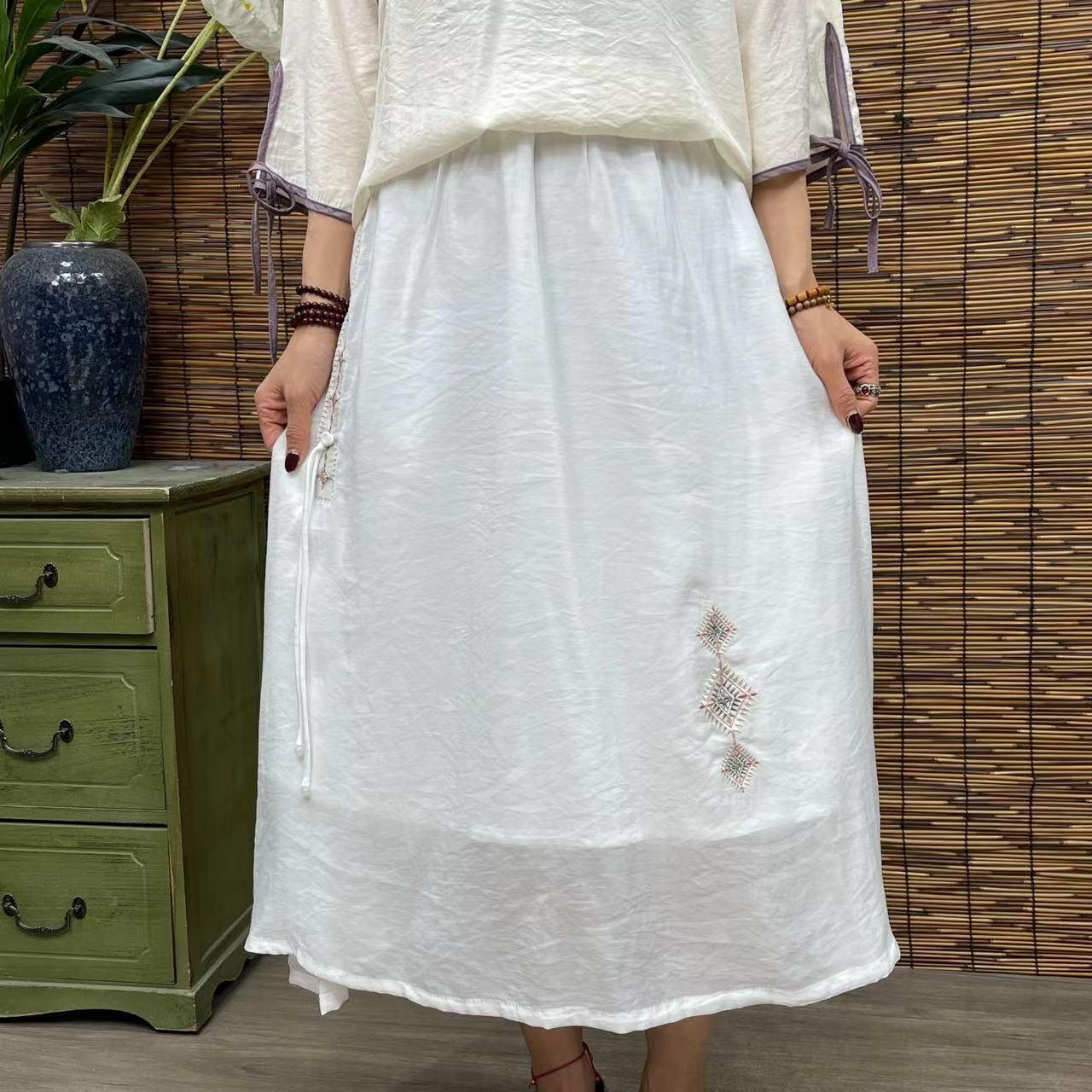 3362新品夏季清凉洋气半身裙女裙子QZ