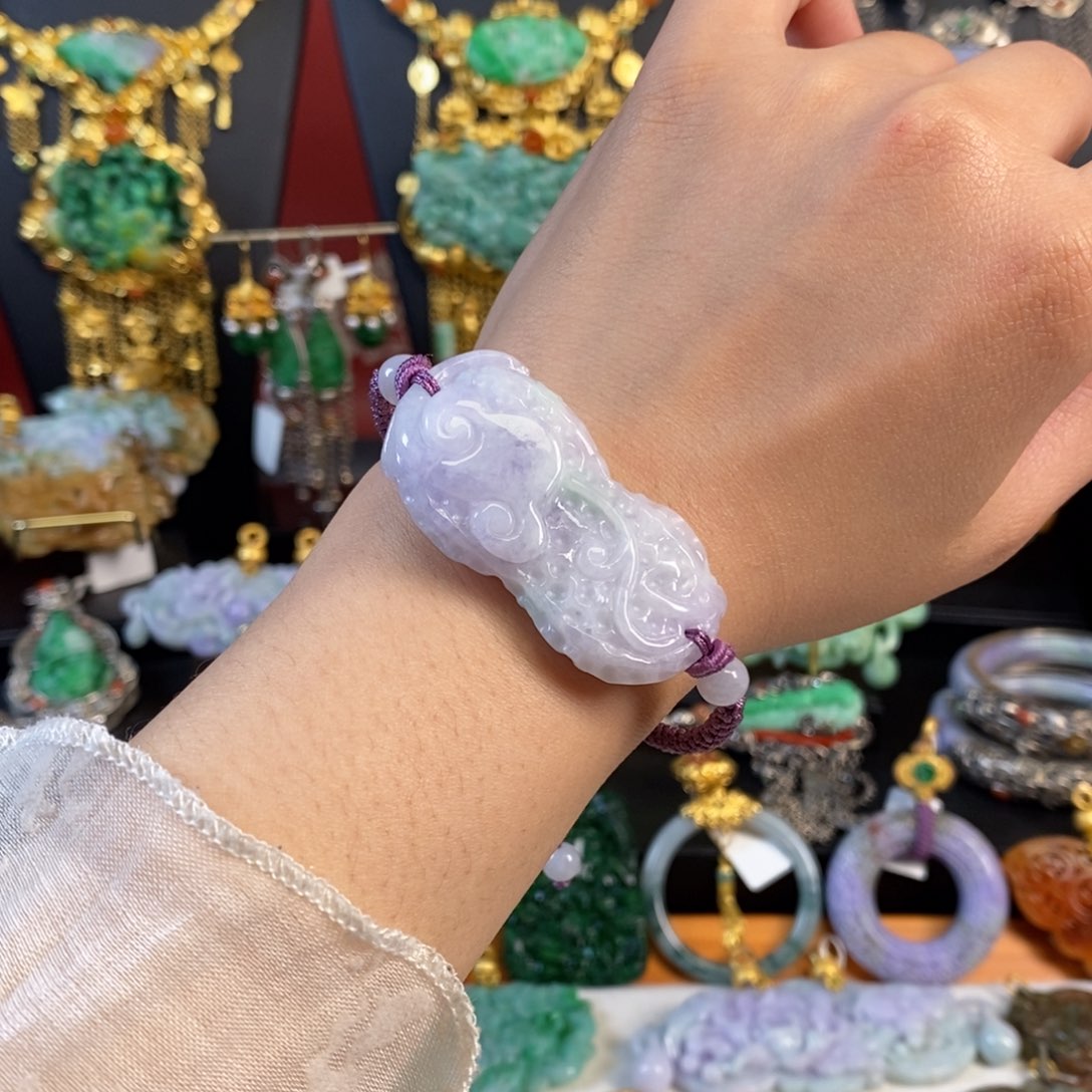 翡翠手链未镶嵌好事发生手牌 亏清