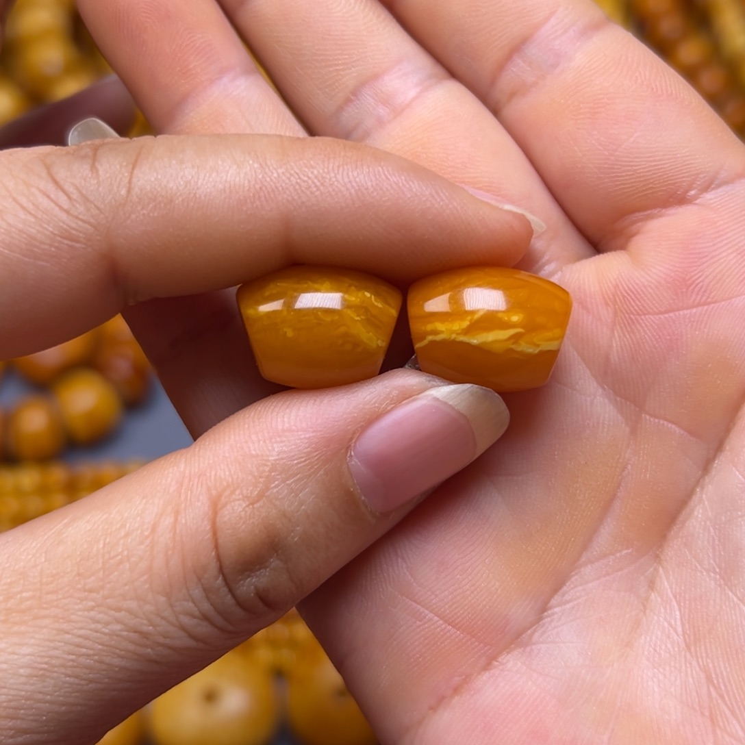 蜜蜡未镶嵌吊坠(不含链)