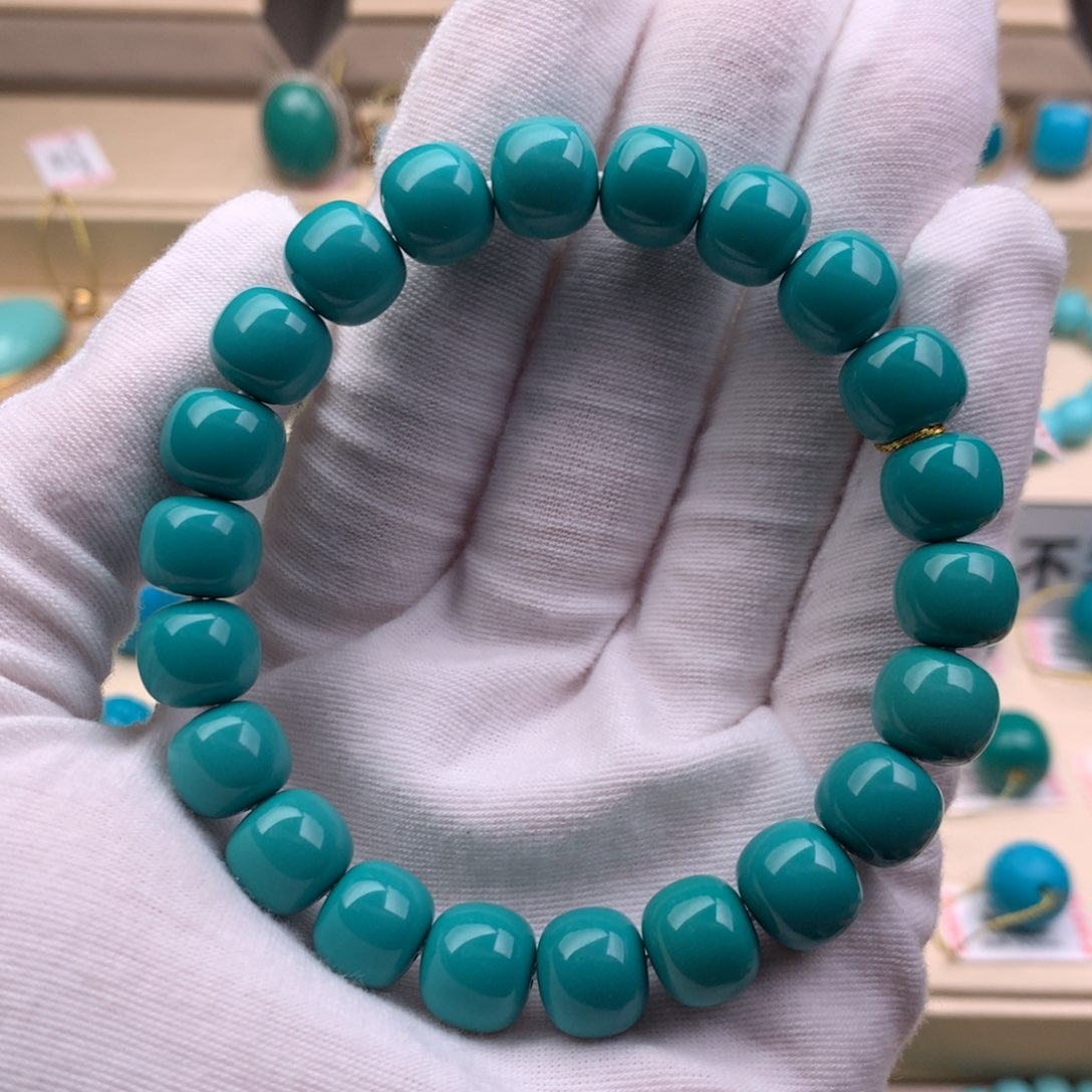 未镶嵌绿松石珠宝奇石T**a