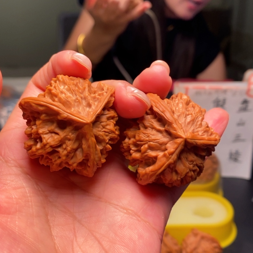 【闪购商品】把件桃核桂**言3号三棱子，