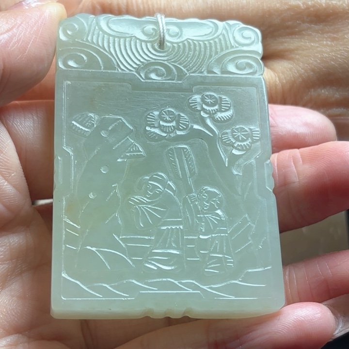 和田玉挂件未镶嵌用****7