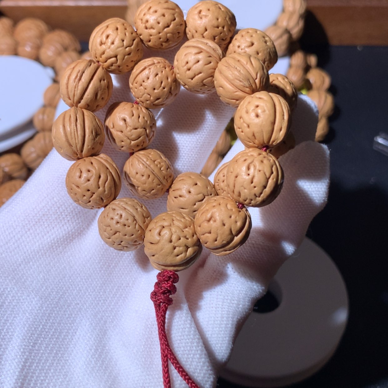 【闪购商品】桃核手串盘锦小肌肉13尺寸桃核