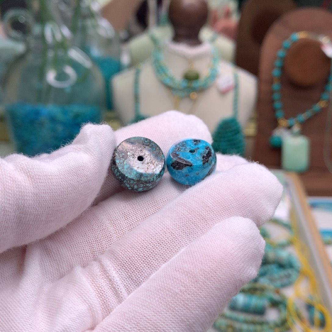 绿松石未镶嵌配饰