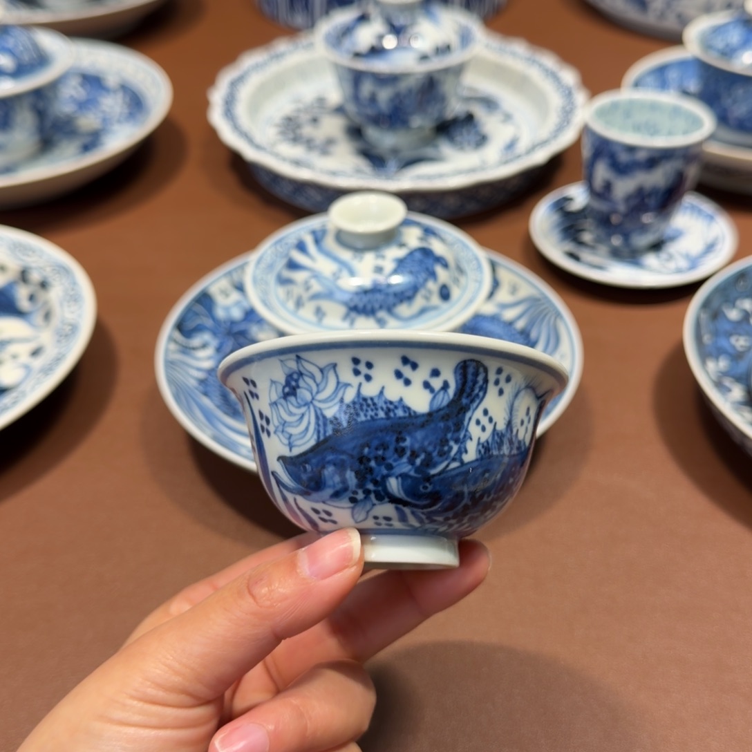 手工手绘茶具主人杯