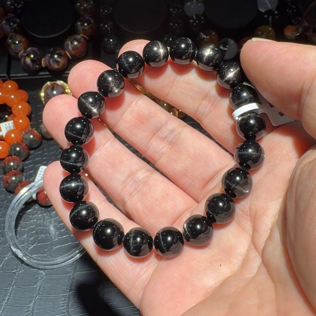 辉石手链未镶嵌金运石10