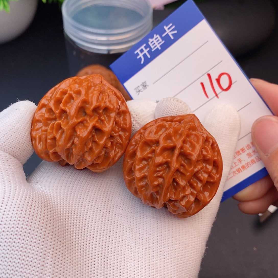 文玩核桃把件40大龙110