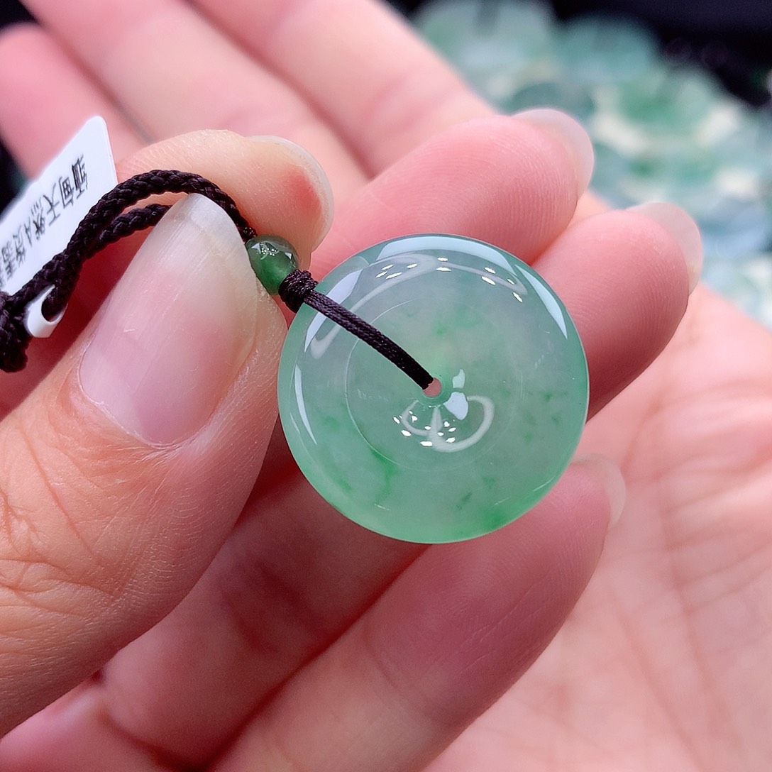 颈饰未镶嵌翡翠编号14尺寸21.5-5.7