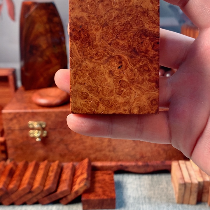 缅甸花梨木无事牌