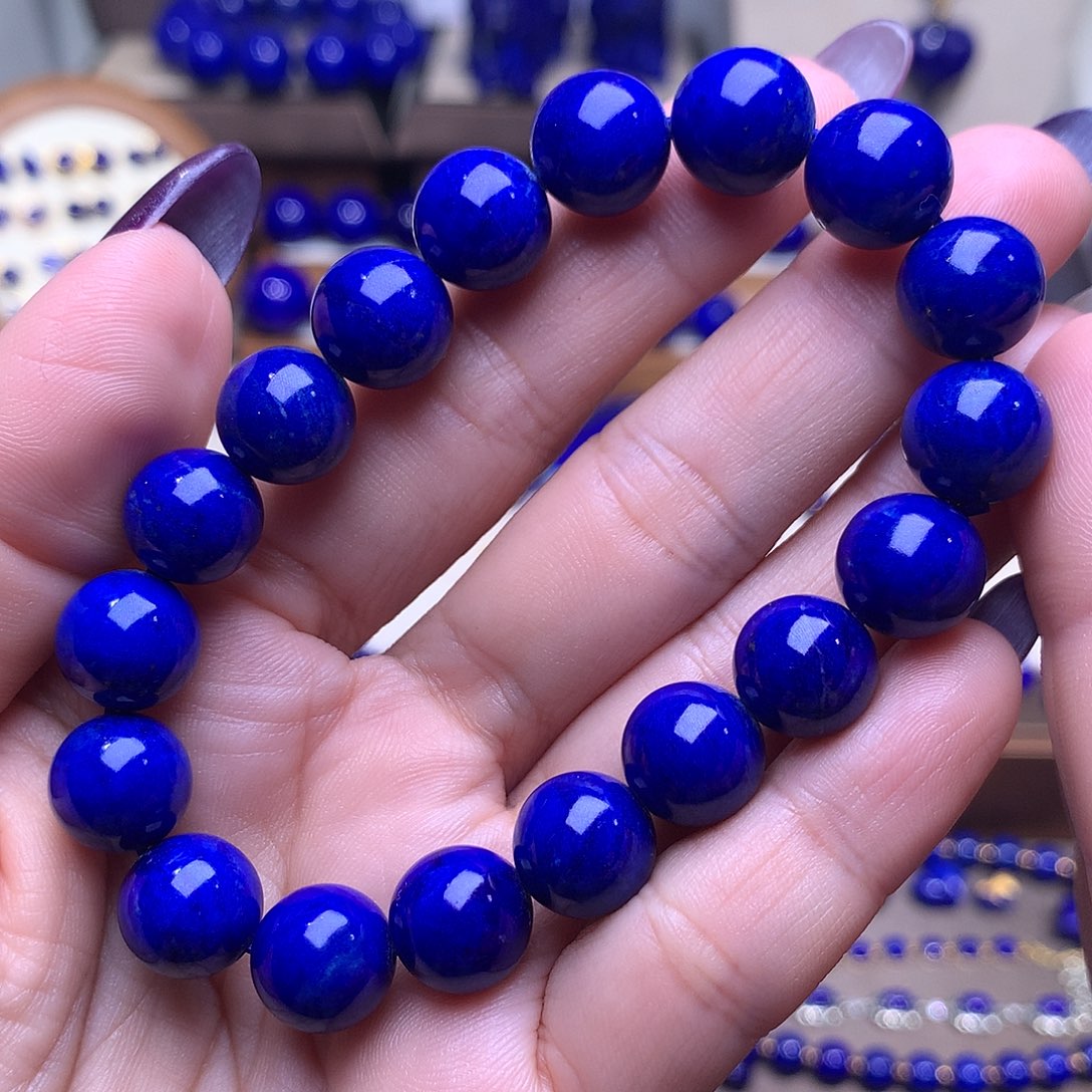 青金石未镶嵌11.8m顶品