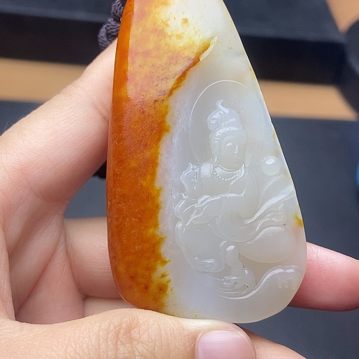 和田玉挂件未镶嵌N