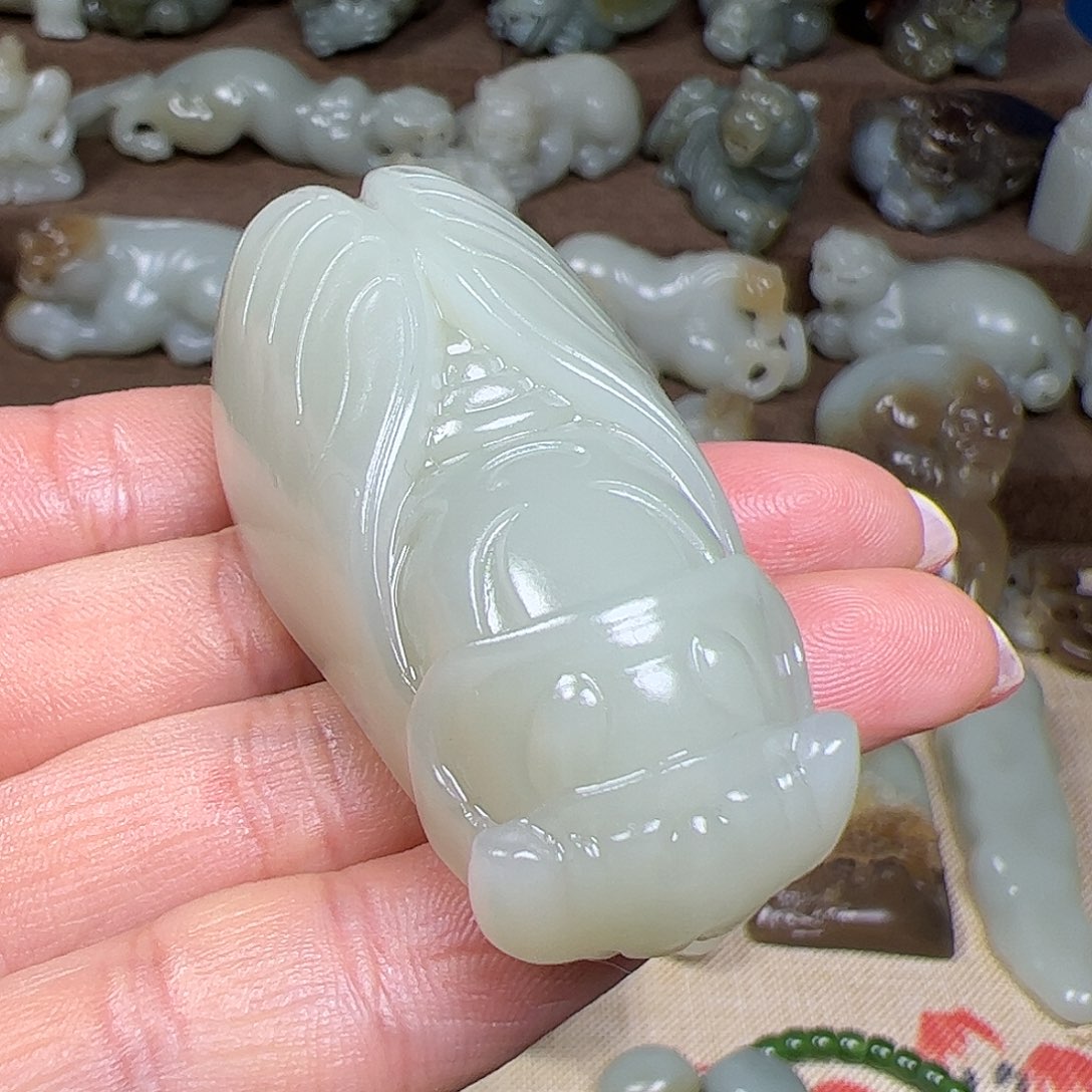 和田玉挂件未镶嵌