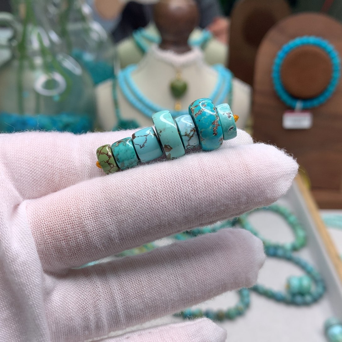 绿松石未镶嵌配饰