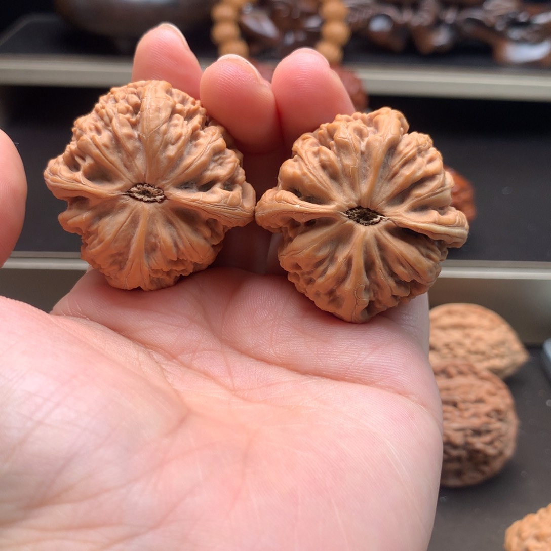 吊坠文玩核桃钢*九龙