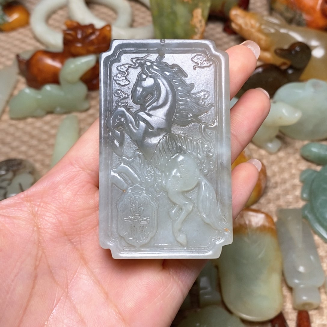 白玉菩提吊坠白玉菩提白玉菩提摆件