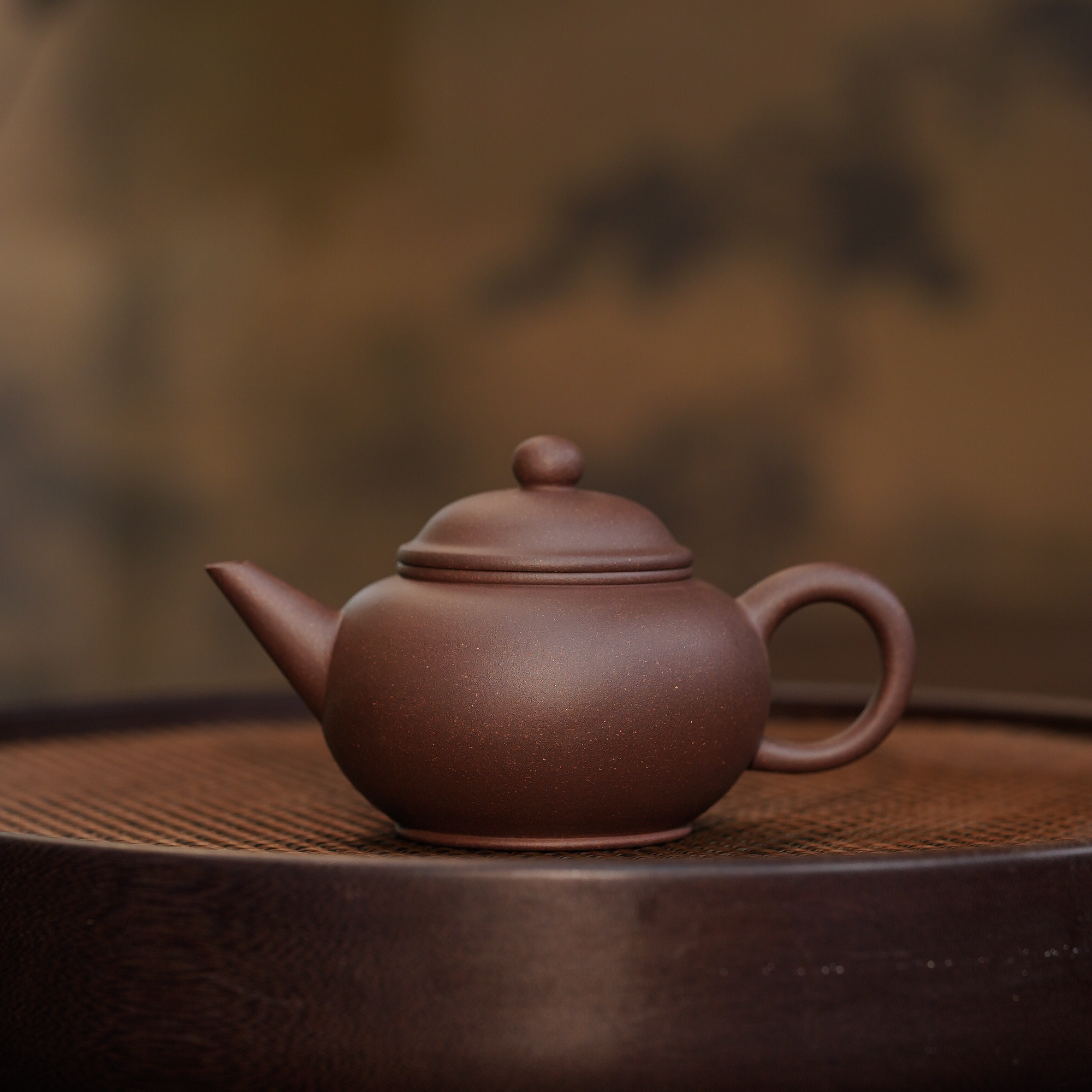 【陶研专属】 水平 黑紫泥 190cc 本砂堂 紫砂壶