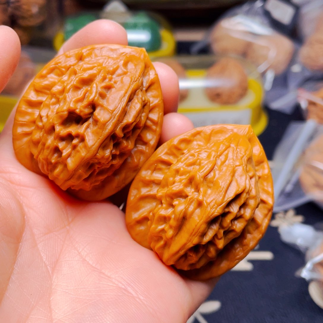 吊坠文玩核桃大红袍