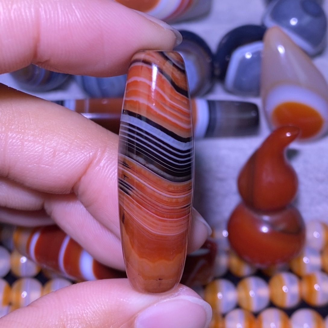 玛瑙/玉髓未镶嵌颈饰