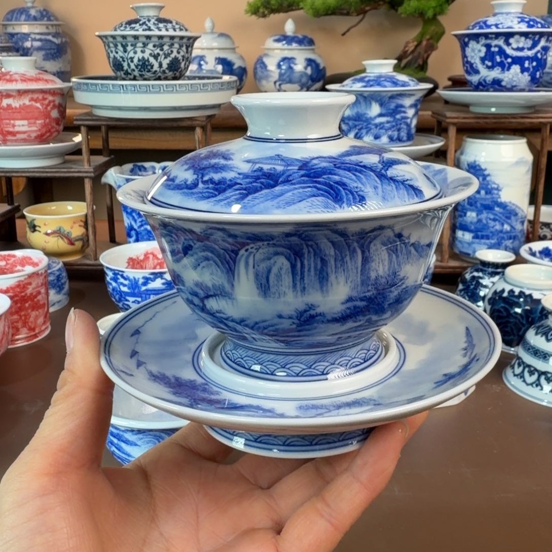 景德镇陶瓷手工手绘