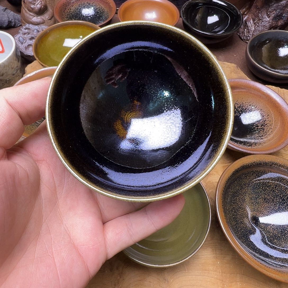 茶盏景和茶器纯手制作