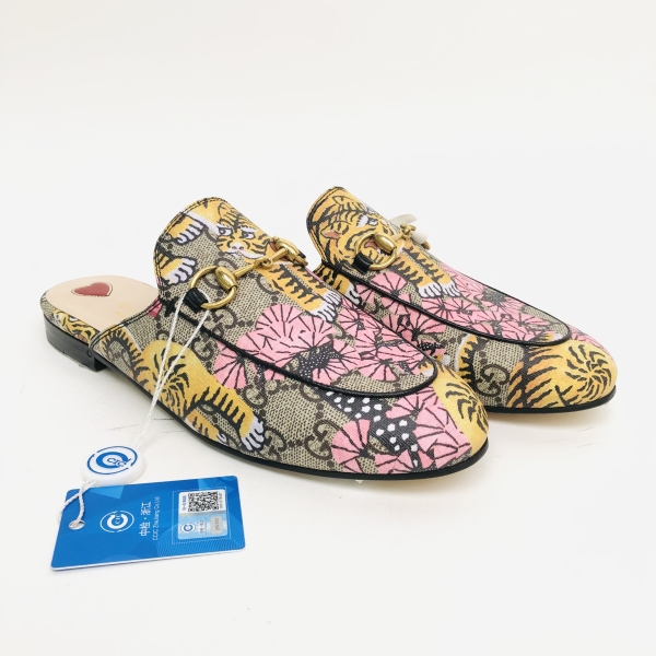 妃鱼/古驰/拖鞋/95新/凡1/22