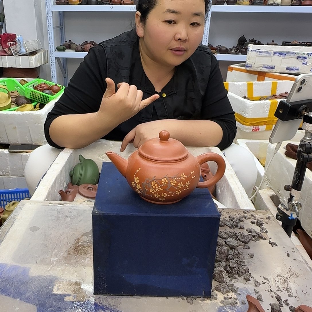 紫砂茶壶宜兴紫砂壶瑕疵处理