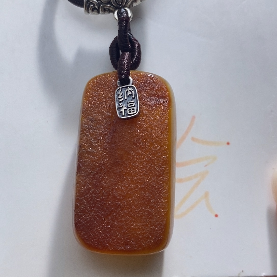 未镶嵌定制琥珀蜜蜡吊坠