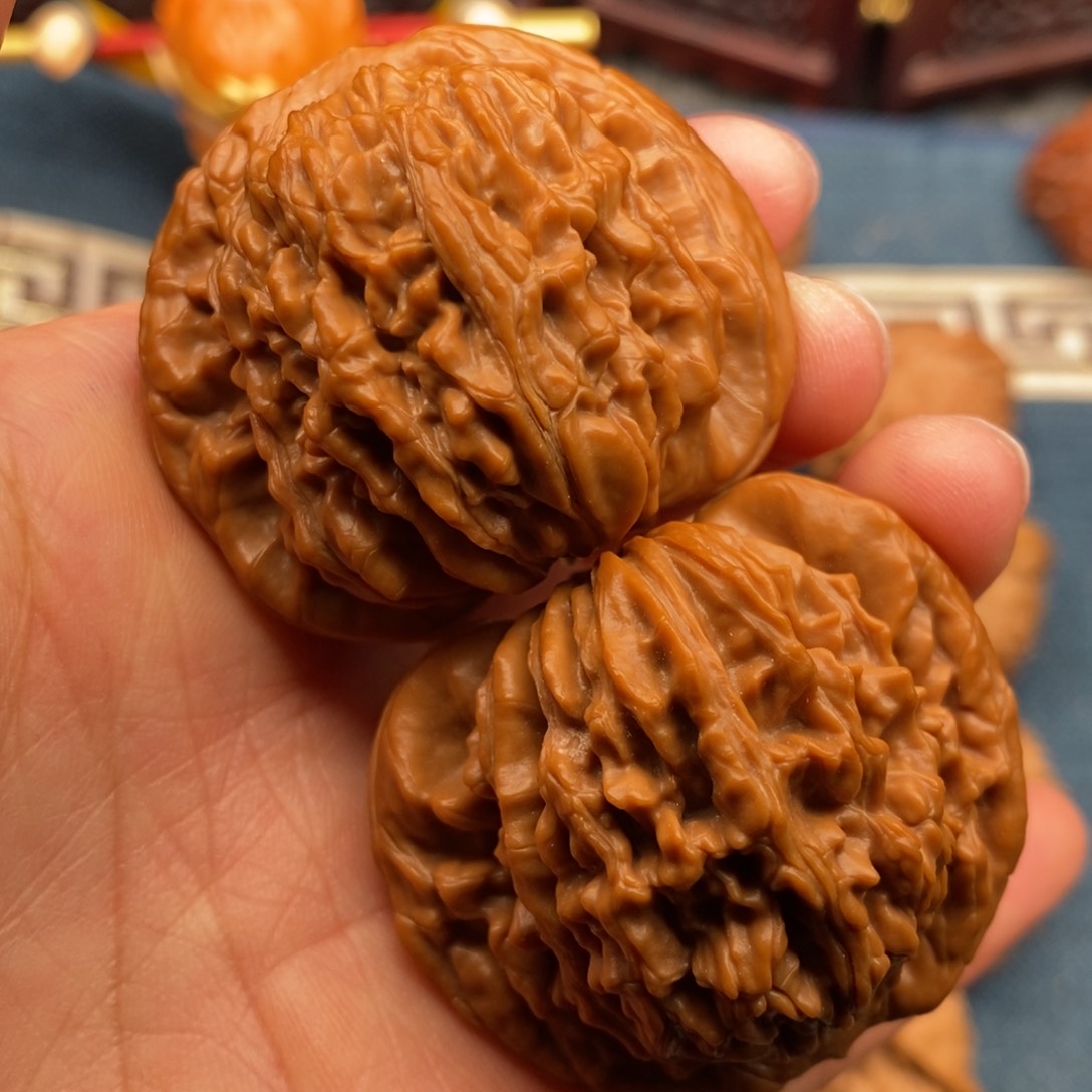 文玩核桃把件44全品汉高楼