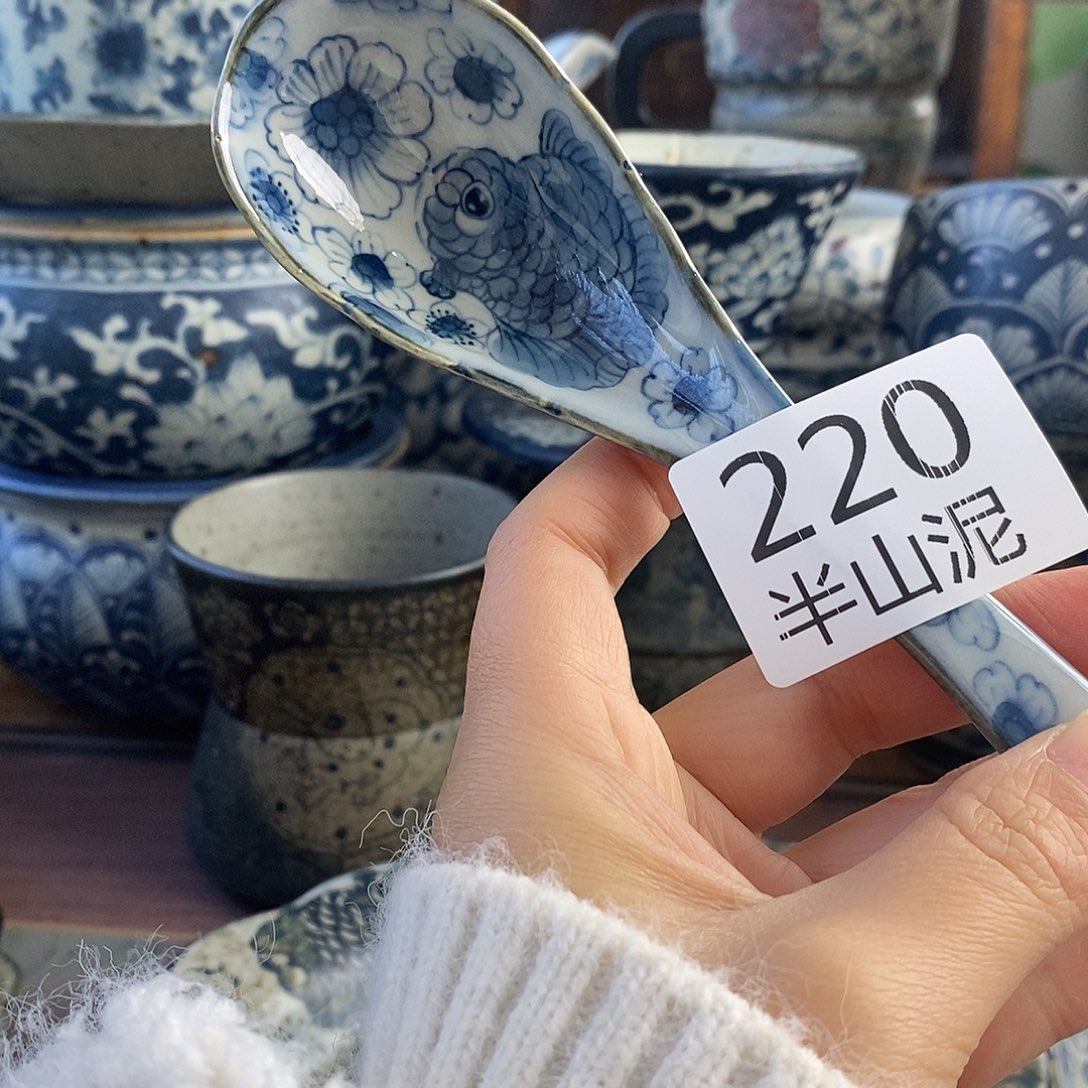 陶手工手绘青花高温陶瓷