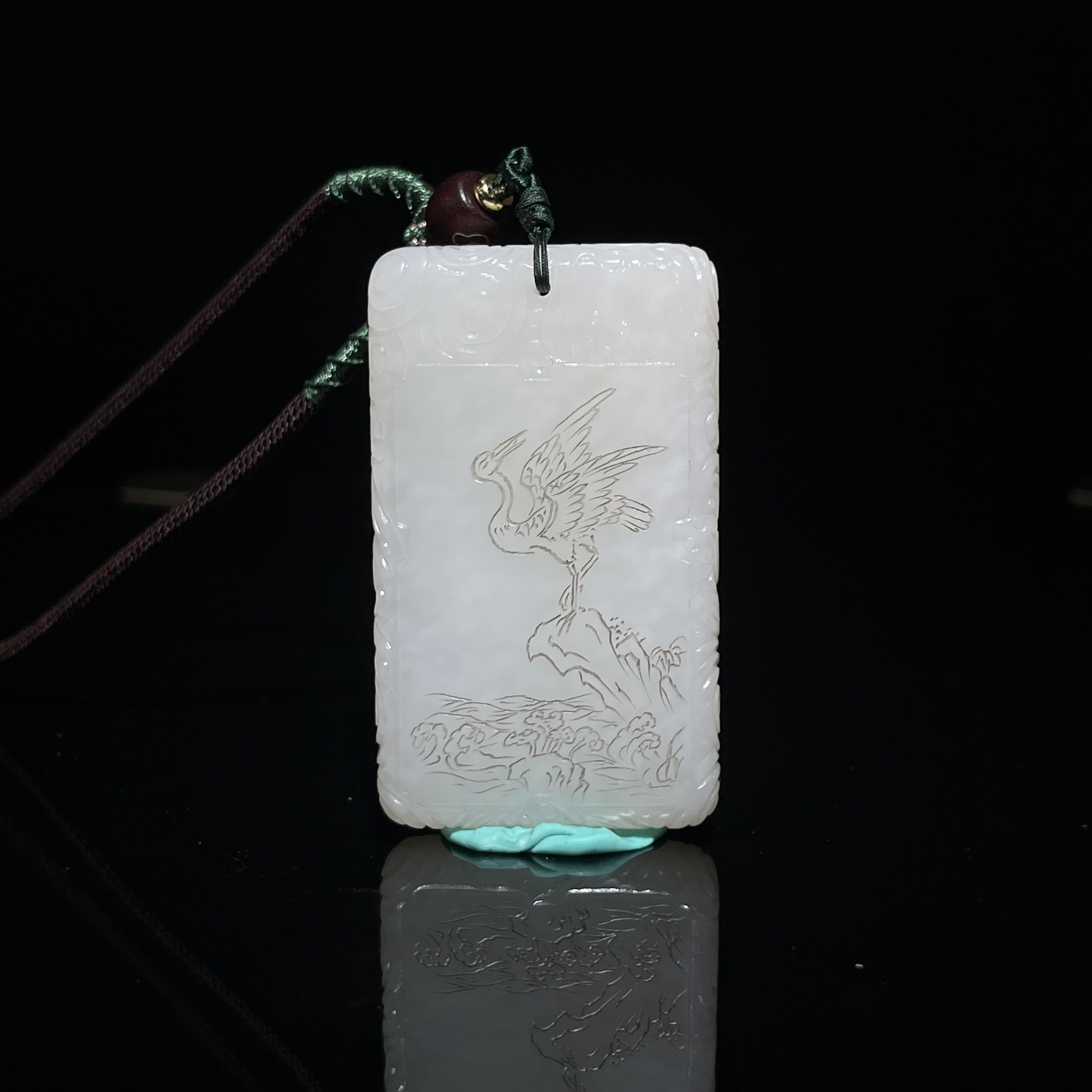 古玉臻藏和田玉玉牌2509090012