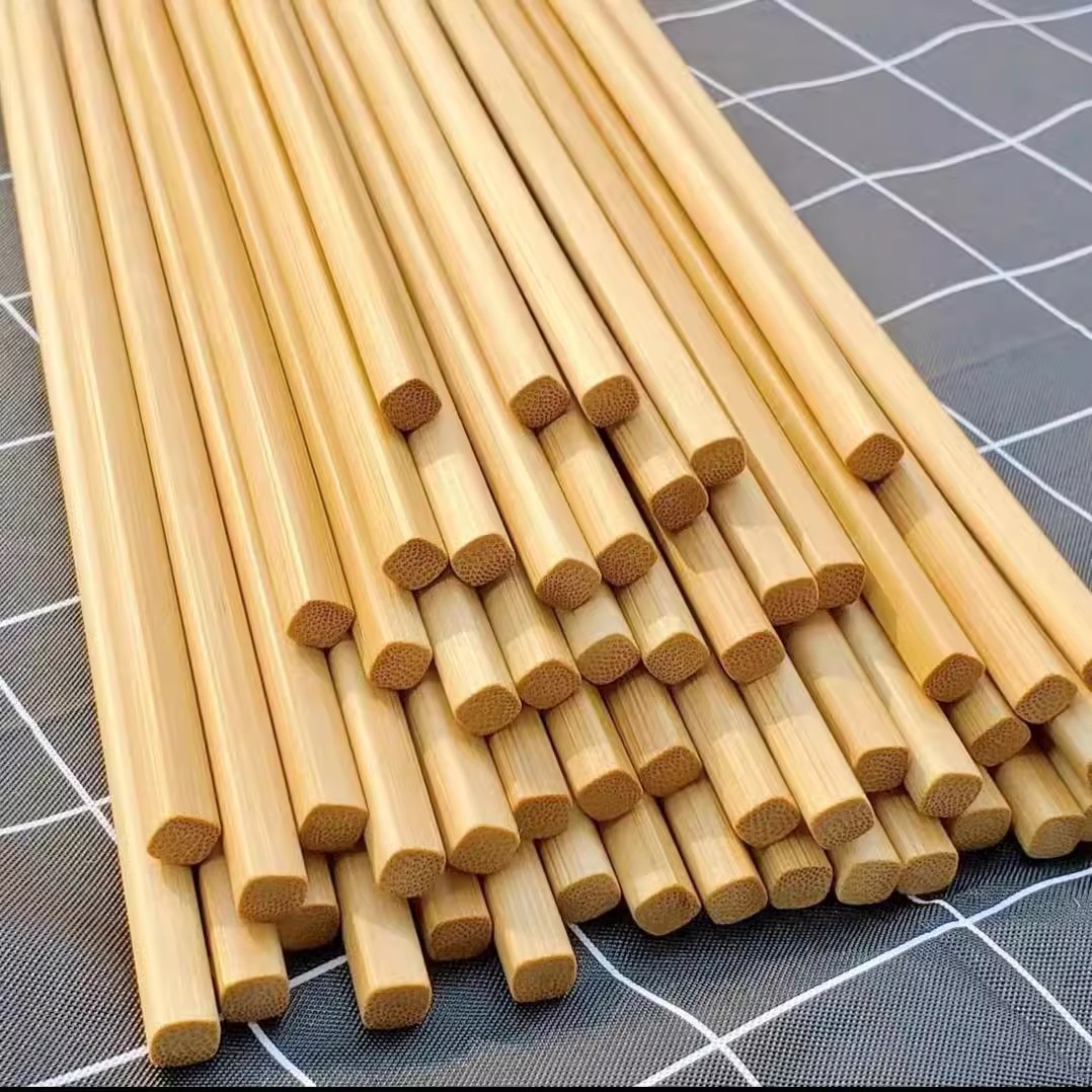 寄云天然楠竹筷子竹制家用实木防滑高档防霉耐高温环保无漆无蜡