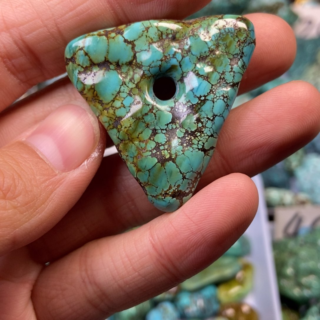 绿松石珠宝奇石未镶嵌