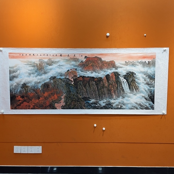 国画书法作品多次参加全国美展