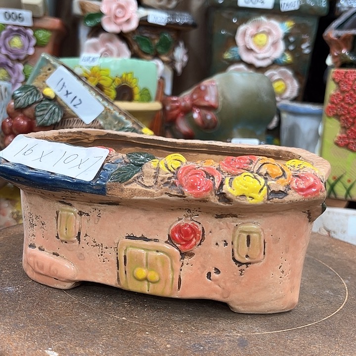 红陶粗陶多肉花盆