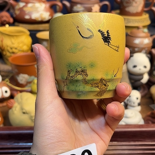 紫砂茶杯紫砂主人杯