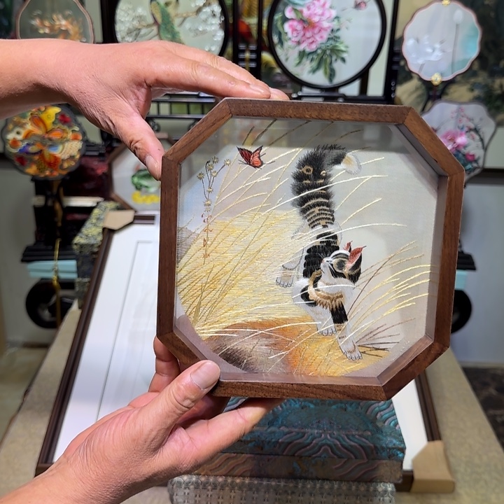 刺绣刺绣工艺精湛精巧精致