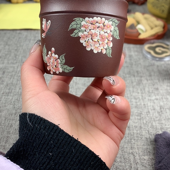 紫砂茶杯高端主人杯