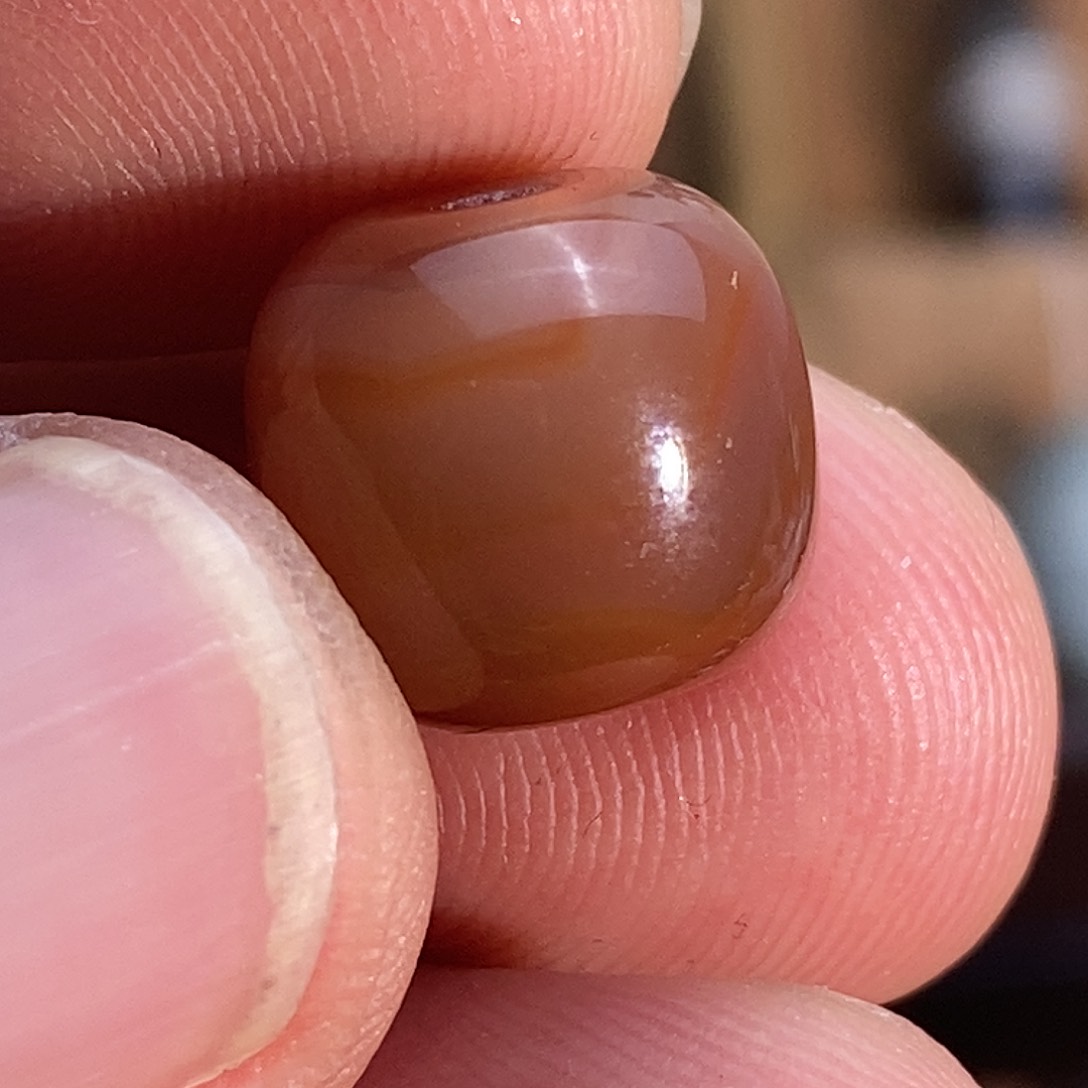 玛瑙/玉髓颈饰合金