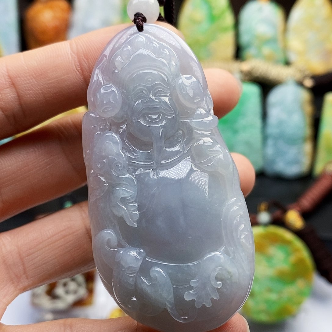 颈饰未镶嵌翡翠翡翠A货一物一证