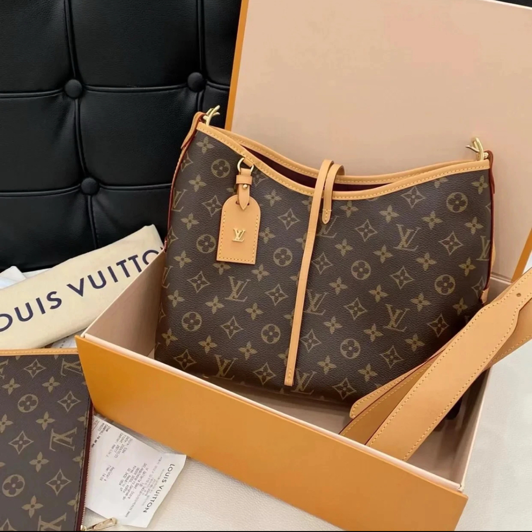 99新 LouisVuitton/路易威登 LVcarryall老花小号 25120115-01