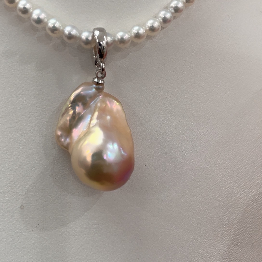 未镶嵌耳坠淡水珍珠