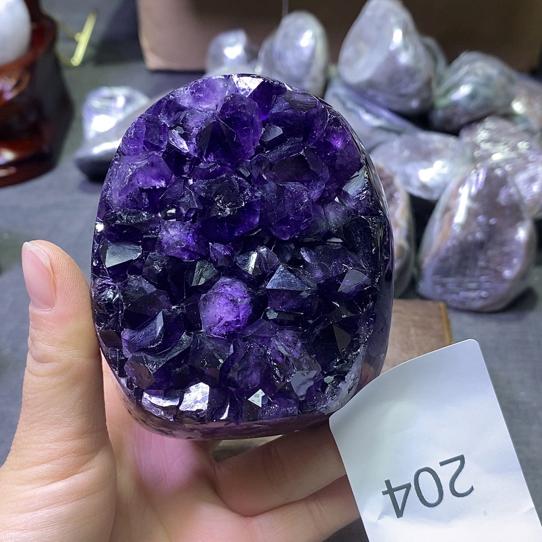 未镶嵌珠宝半成品紫晶