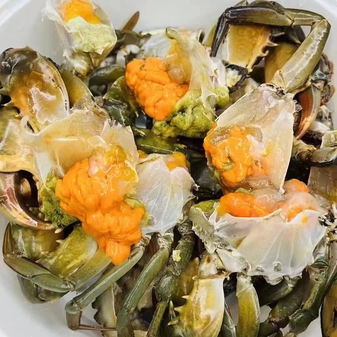 【青盖白肚大公蟹3.5两/只(3只和6只)】膏满肉肥顺丰同城送货上门