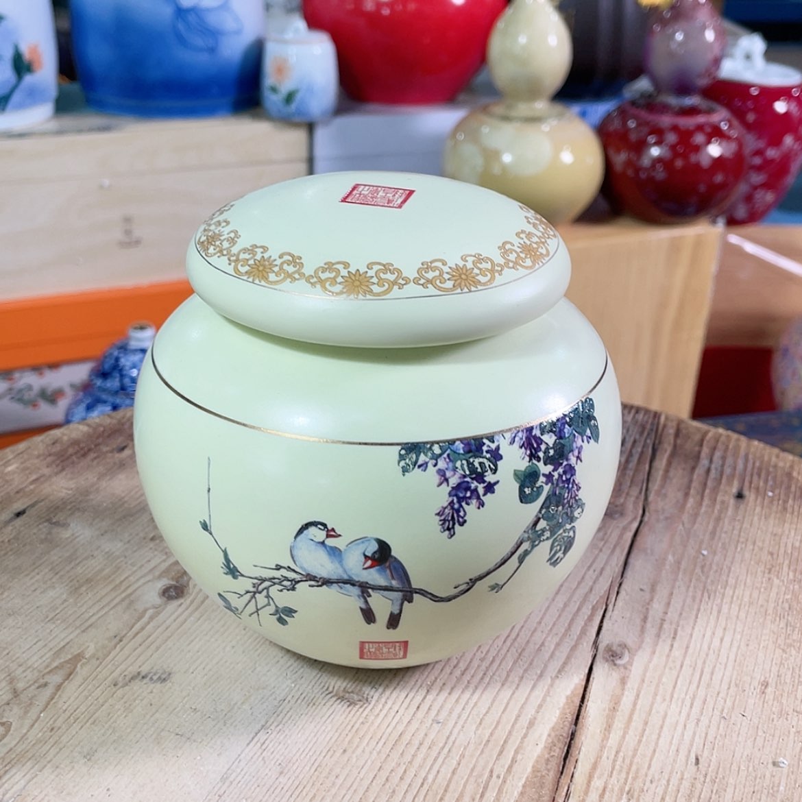 【闪购商品】罐陶瓷茶叶罐密封罐