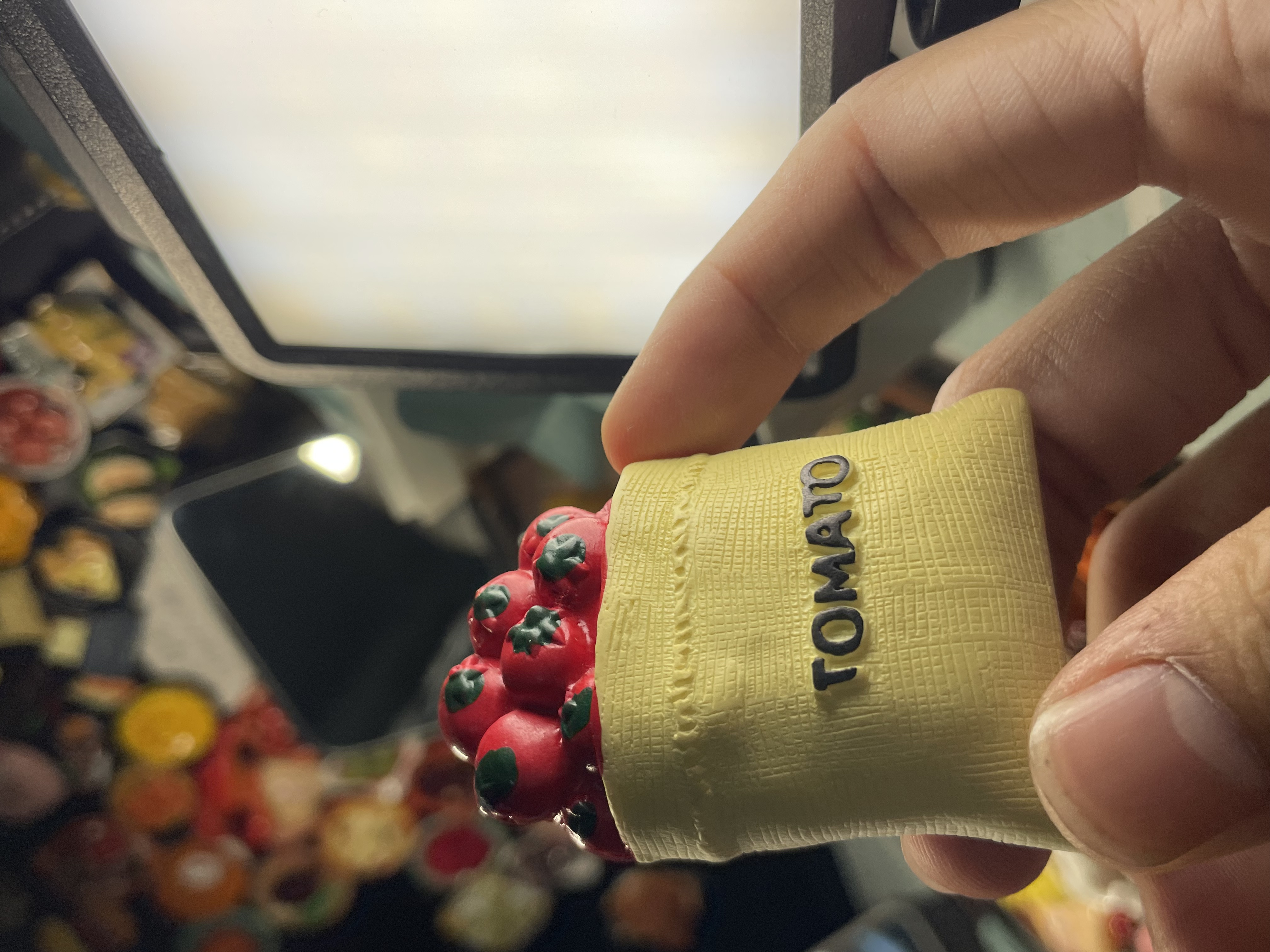 创意磁吸冰箱贴仿真美食3D立体磁性贴