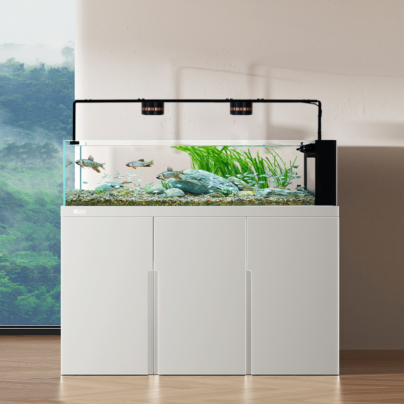 YEE鱼缸灯支架水草灯龙门架落地灯架子铝合金固定支架挂灯支架