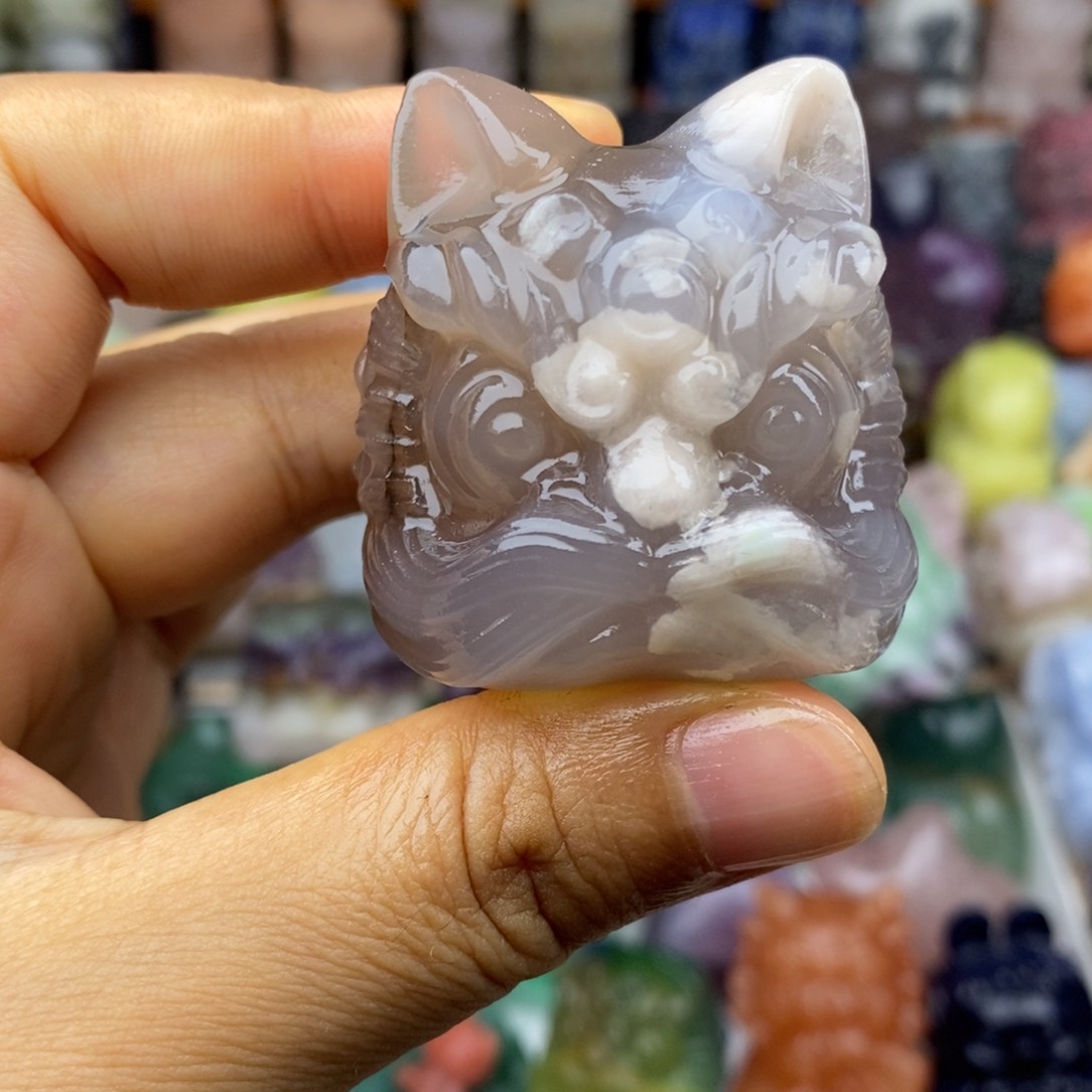 石材手把件 摆件 挂件11#