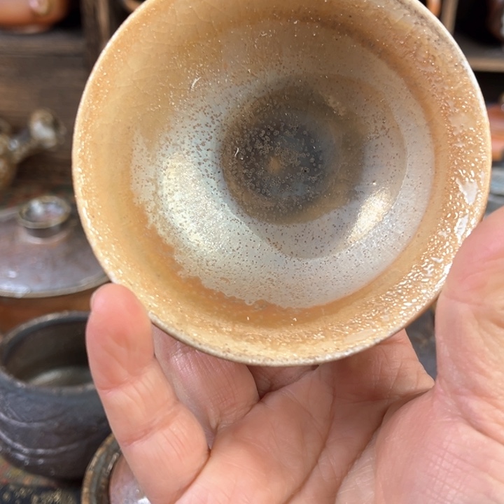 杯柴烧茶器主人杯子