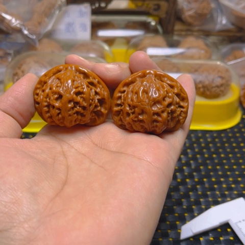 文玩核桃吊坠宫灯